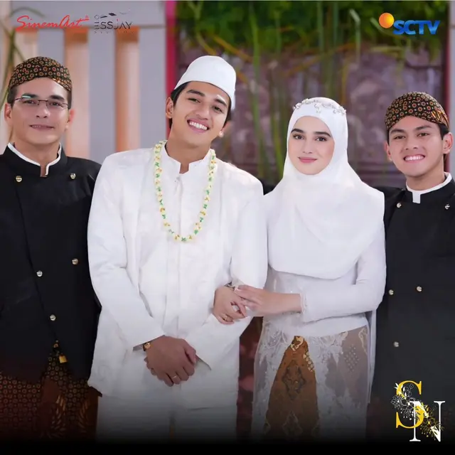 6 Potret Pernikahan Syifa Hadju dengan Harris Friza di Sinetron Saleha, Anggun Kenakan Busana Pengantin