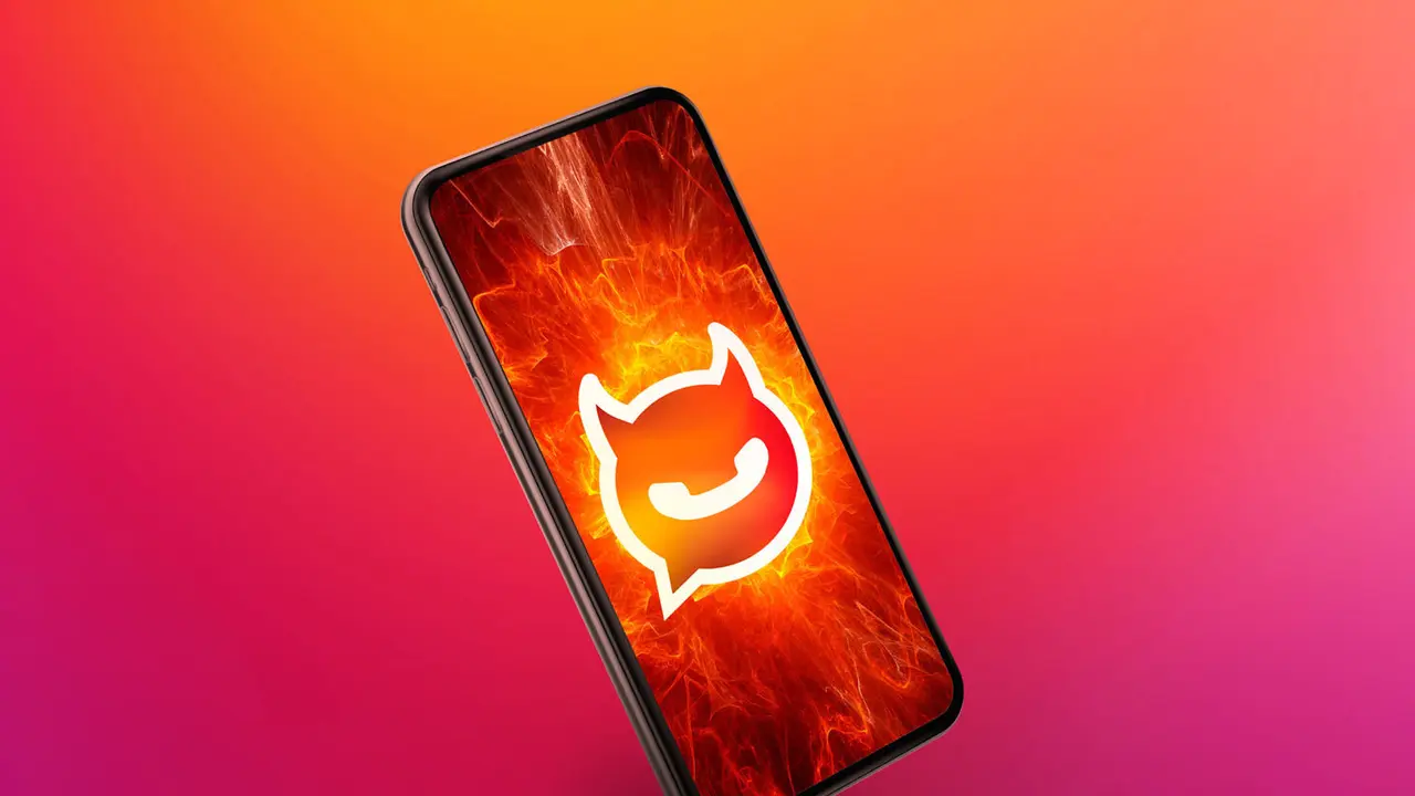 Ilustrasi spyware dalam WhatsApp Mod (Kaspersky)