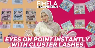 FIMELA BEAUTY REVIEW JANUARI - CLUSTER LASHES