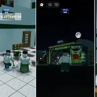 Aksi membersihkan masjid di Roblox. ©Wipol