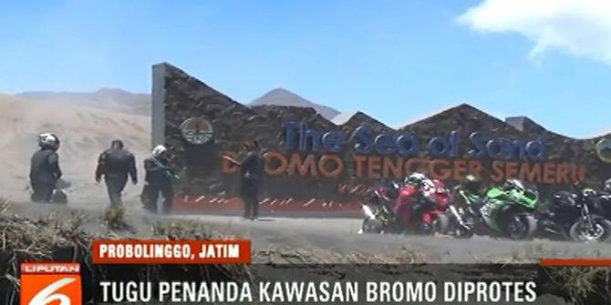 Landmark Taman Wisata Gunung Bromo Menuai Protes