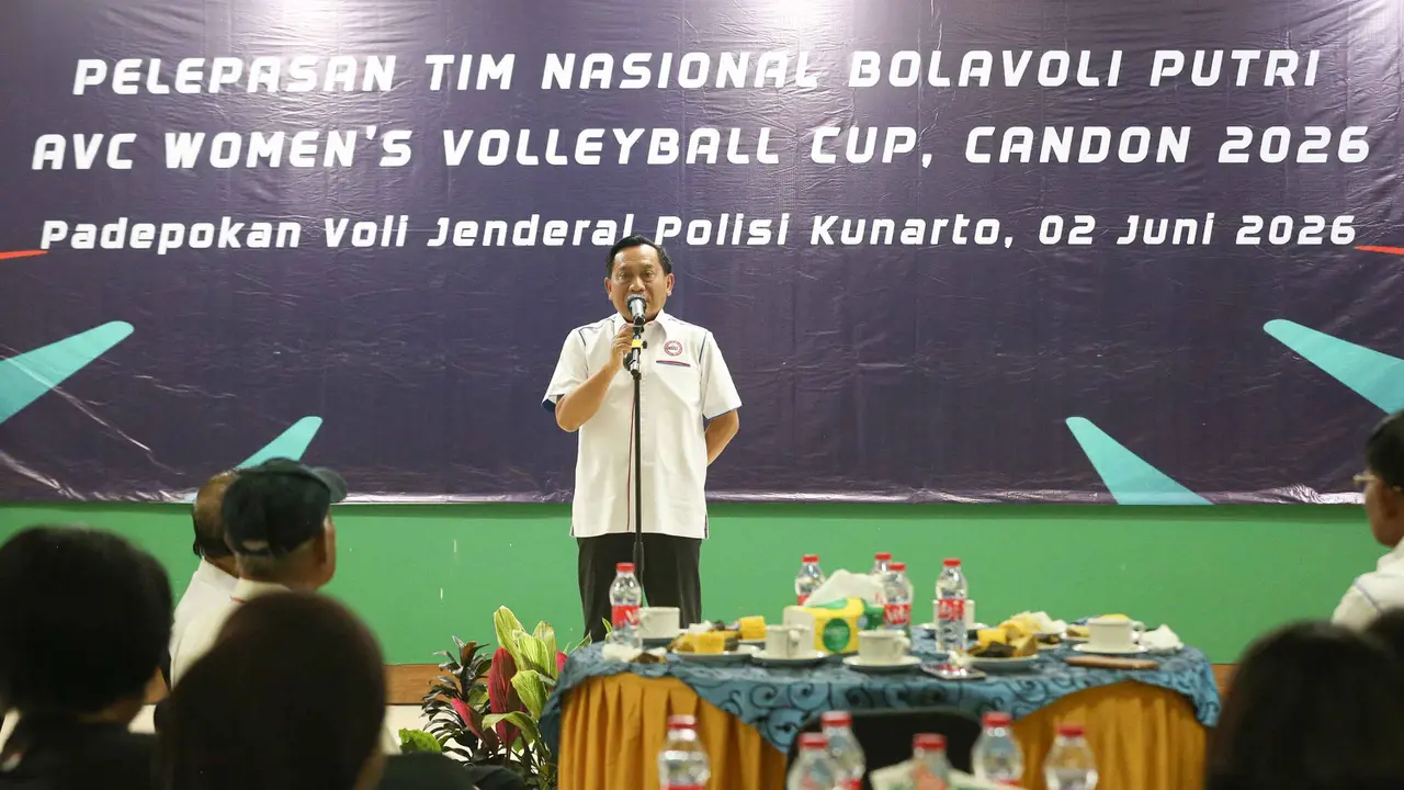 Bidik Empat Besar Piala AVC Putri 2026, Timnas Voli Putri Indonesia Resmi Dilepas