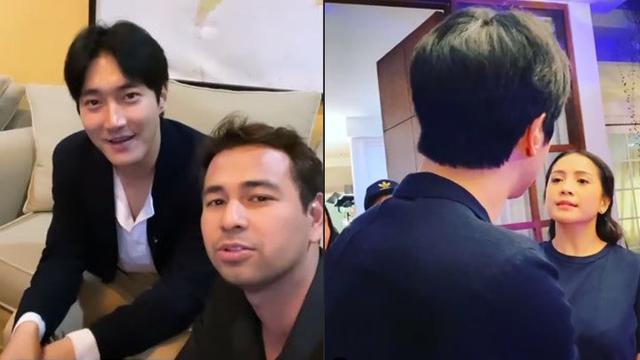 6 Momen Siwon Mampir ke Rumah Raffi Ahmad, Gelar Red Carpet
