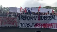 Peringatan 26 Tahun Reformasi, Cipayung Plus Demo di Gedung DPRD Kota Malang