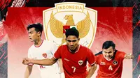 Timnas Indonesia - Pratama Arhan, Marselino Ferdinan, Komang Teguh (Bola.com/Adreanus Titus)