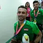 Atlet anggar sepatu roda Irak di Asian Para Games 2018, Ali Amman. (Asian Para Games 2018)