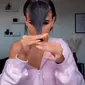 Cara potong poni rambut yang tuai pro kontra. (dok. tangkapan layar TikTok @brittanyhm)