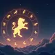 logo ramalan zodiak leo (sumber: AI generated)