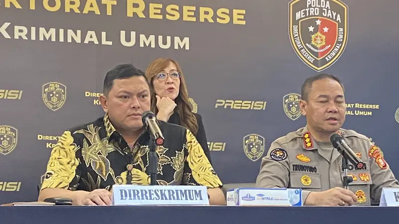 Direktur Reserse Kriminal Umum Polda Metro Jaya Kombes Hengki Haryadi.
