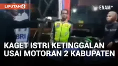 Pemudik Bermotor Baru Sadar Istri Tertinggal di Brebes Usai Lewati Dua Kabupaten