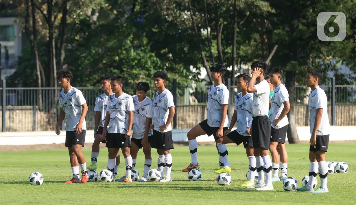 Timnas U-17 bakal masuk pot 1 pada pembagian grup Piala Dunia U-17 2023.  (Bola.com/M Iqbal Ichsan)