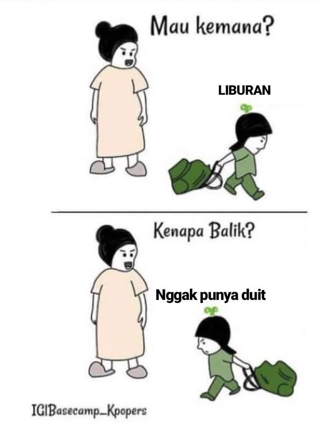 7 Meme Bocah 'Kenapa Balik?' Ini Lucu Bikin Ngakak