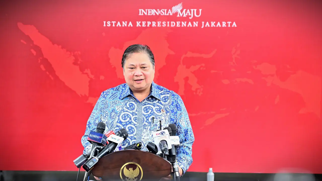 Menteri Koordinator Bidang Perekonomian Airlangga Hartarto