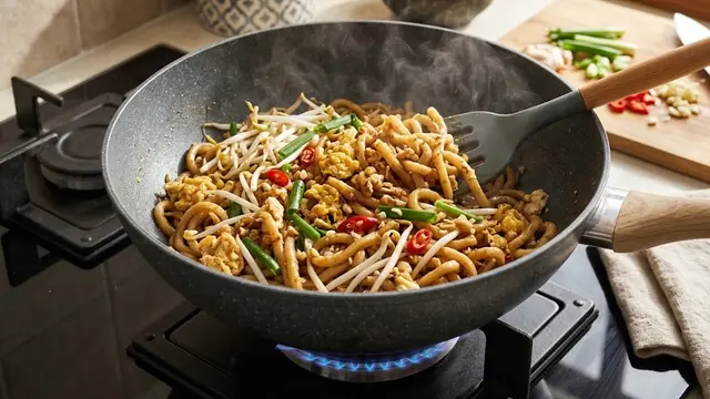 Cara membuat mie goreng
