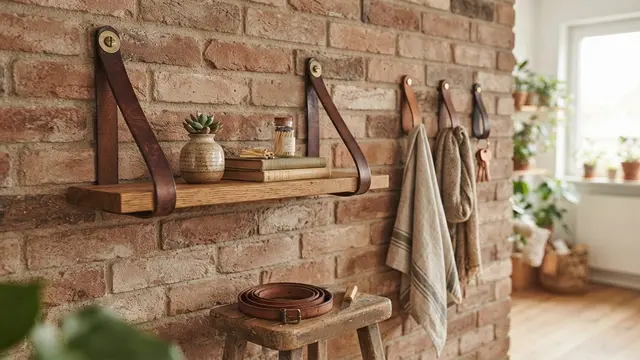 DIY Dekorasi Rumah Pakai Sabuk Bekas