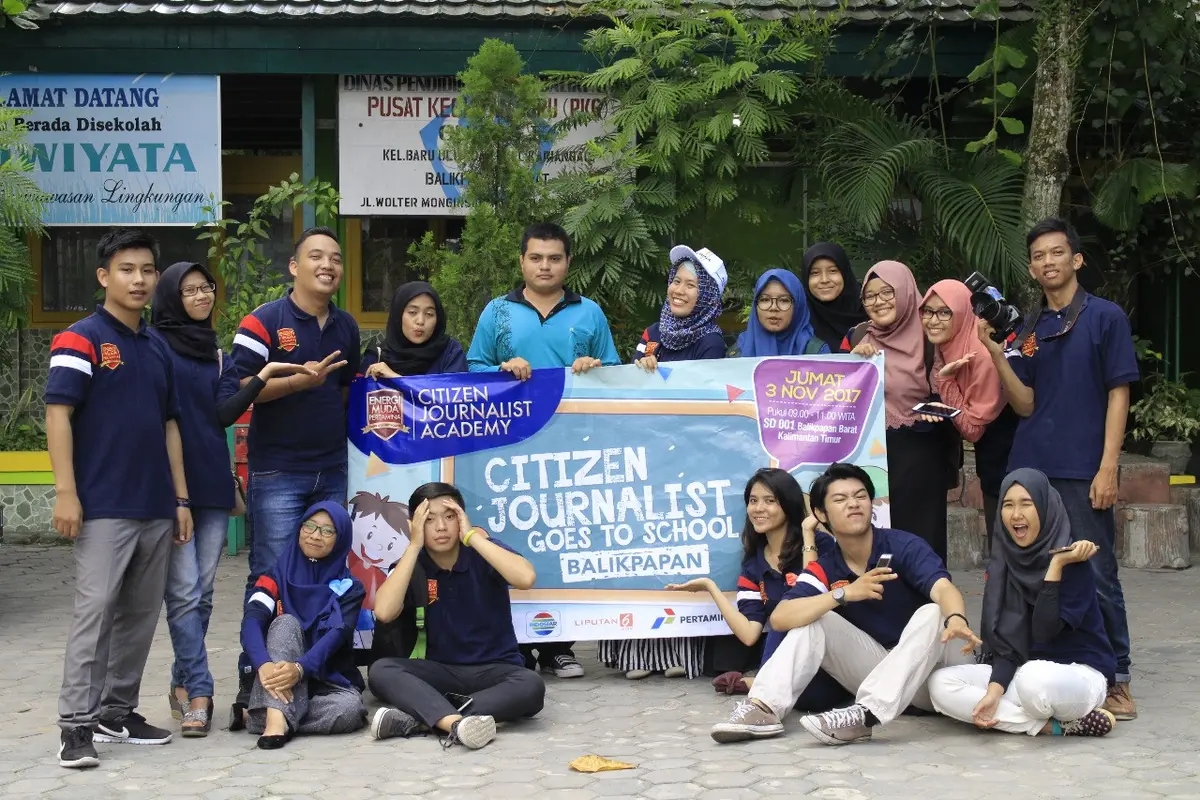 Finalis CJA Balikpapan dalam CJA Goes To School