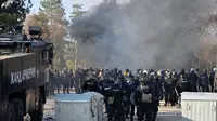 Tuntut Seragam Baru, Ribuan Polisi Bulgaria Gelar Demo