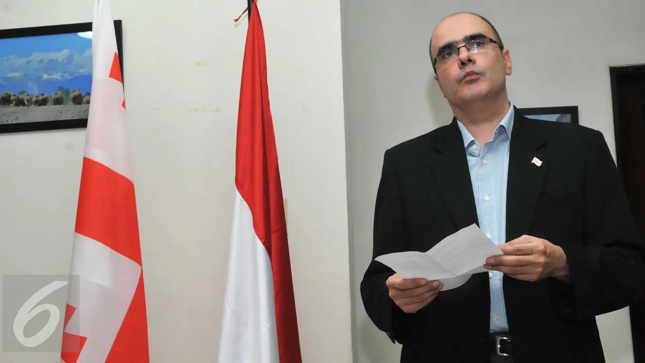 20151108- Dubes Georgia untuk Indonesia Zurab Aleksidze-Jakarta-Helmi Afandi