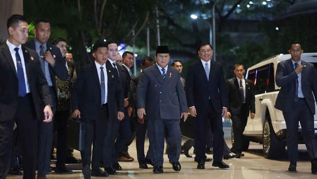 Presiden Prabowo dan Jajaran Menteri Kabinet Merah Putih Hadiri Resepsi Pernikahan El Rumi Syifa Hadju