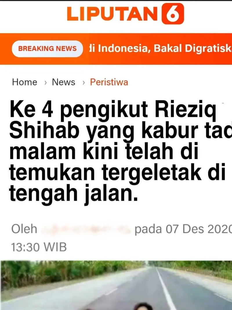 Berita Liputan6.com Dicatut untuk Sebarkan Hoax