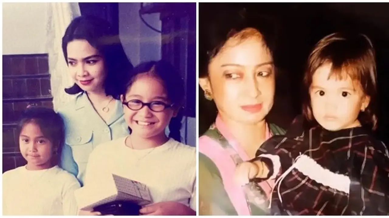 Foto Masa Kecil 6 Seleb Cewek Bersama Ibunda, Penuh Kenangan