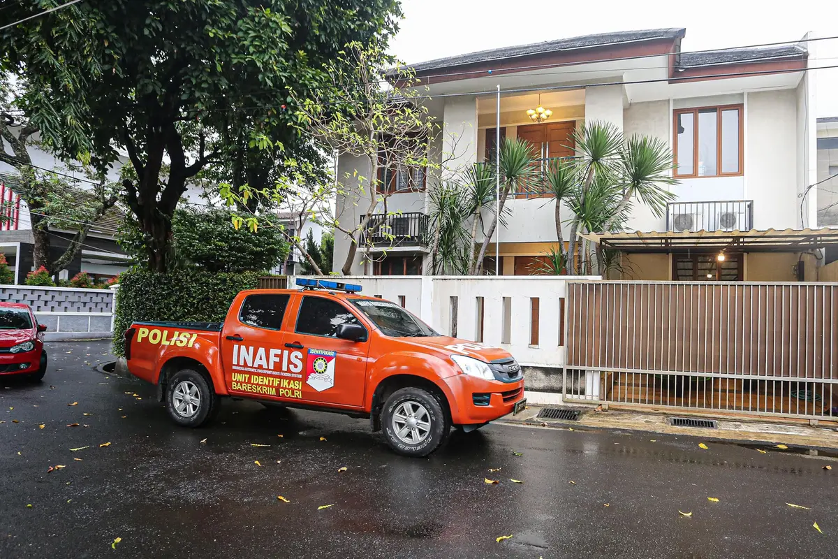 Suasana Rumah Dinas Kadiv Propam Polri Ferdy Sambo