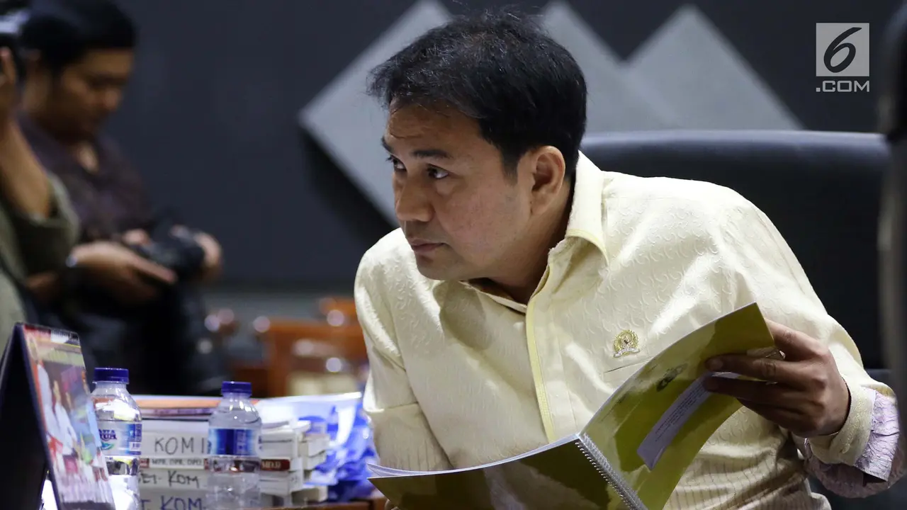 Wakil Ketua Dewan Perwakilan Rakyat (DPR Azis Sayamsuddin. (Liputan6.com/JohanTallo)
