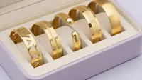 9 Gelang Emas Model Bangle Polos Elegan: Perhiasan Timeless untuk Tampilan Mewah