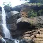 Air Terjun Kokok salah satu destinasi wisata alam andalan di Kabupaten Ponorogo. foto : (Istimewa / Eka Denny)