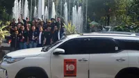 Toyota Fortuner Club of Indonesia (ID42NER) menggelar acara HUT ke-10 keliling Jakarta. (Istimewa)
