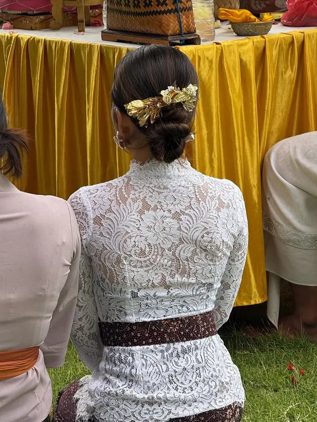 Jennifer Coppen saat Syukuran Rumah Baru d Bali. [@jennifercoppenreal20]