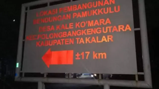 Lokasi pembangunan Bendungan Pammukkulu di Kabupaten Takalar (Liputan6.com/ Eka Hakim)