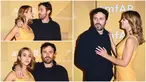 Foto kolase saat Casey Affleck dan Caylee Cowan tiba untuk amfAR Gala Los Angeles 2022 di Pacific Design Center, West Hollywood, California, Amerika Serikat, 3 November 2022. (Robyn BECK/Matt Winkelmeyer/Getty Images for amfAR/AFP)