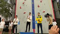Atlet Panjat Tebing Indonesia Veddriq Leonardo dan Kiromal Katibin berjaya di The World Games 2022