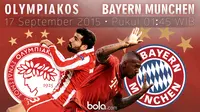 Olympiakos vs Bayern Munchen (Bola.com/Samsul Hadi)