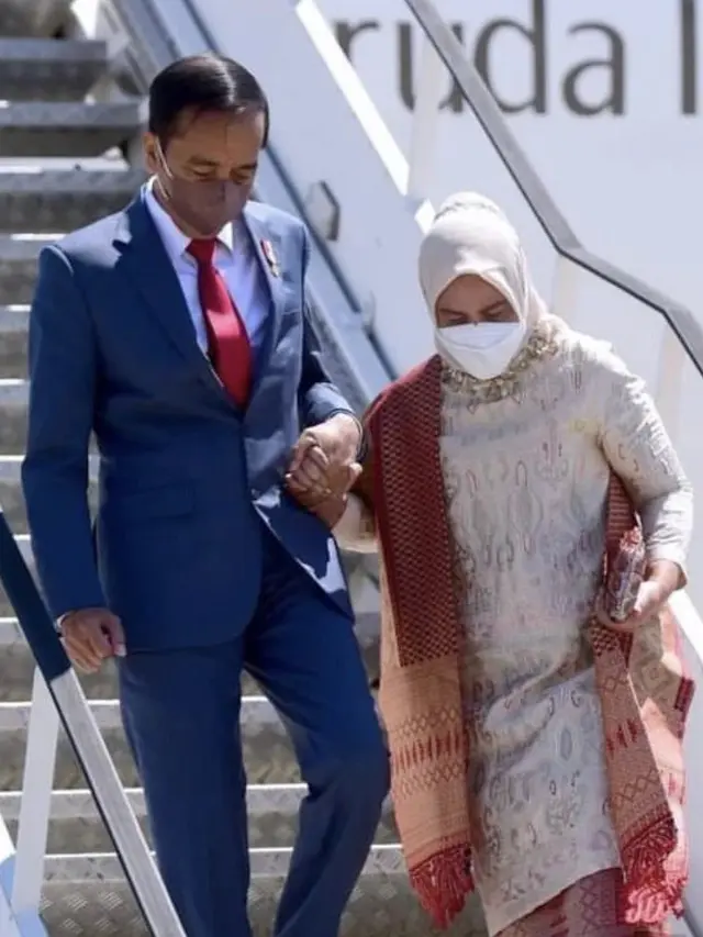 Jokowi dan Iriana di Polandia (instagram/jokowi)