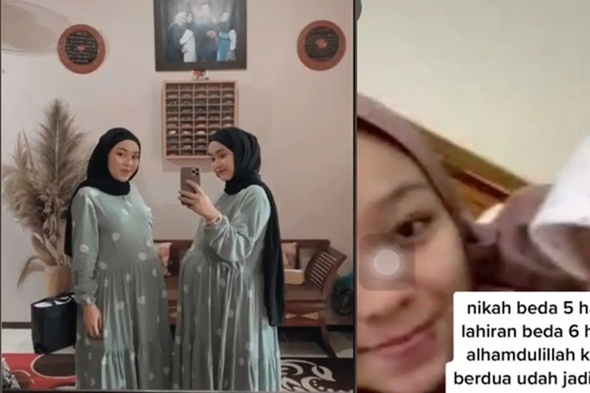 Menikah Sampai Hamil Bareng, Kebersamaan Dua Sahabat Ini Bikin Gemas