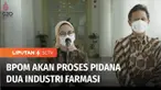 Kementerian Kesehatan telah melakukan uji coba terhadap obat untuk perawatan gagal ginjal akut. Obat yang diimpor dari Singapura itu memiliki dampak positif bagi pasien. Sementara itu, BPOM akan memproses pidana, industri farmasi yang memproduksi oba...