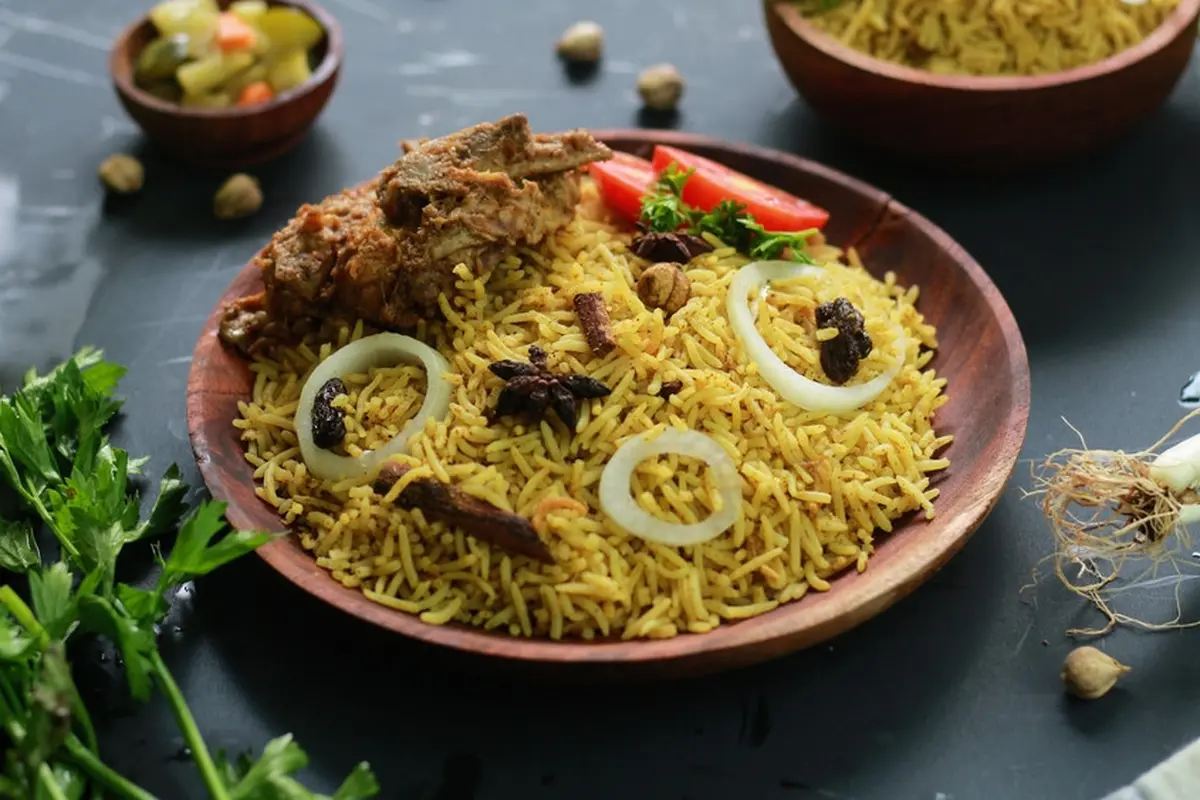 nasi kebuli daging
