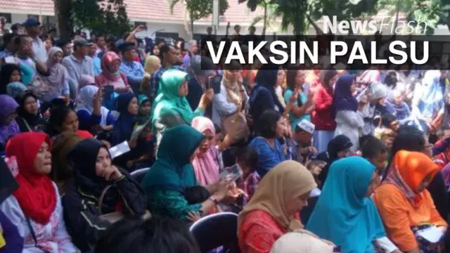 NEWS FLASH: Musyawarah Kasus Vaksin Palsu di RS Mutiara Bunda Ricuh