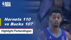 Kemba Walker and Jeremy Lamb both drop 21 points in a close win over the Bucks 110-107