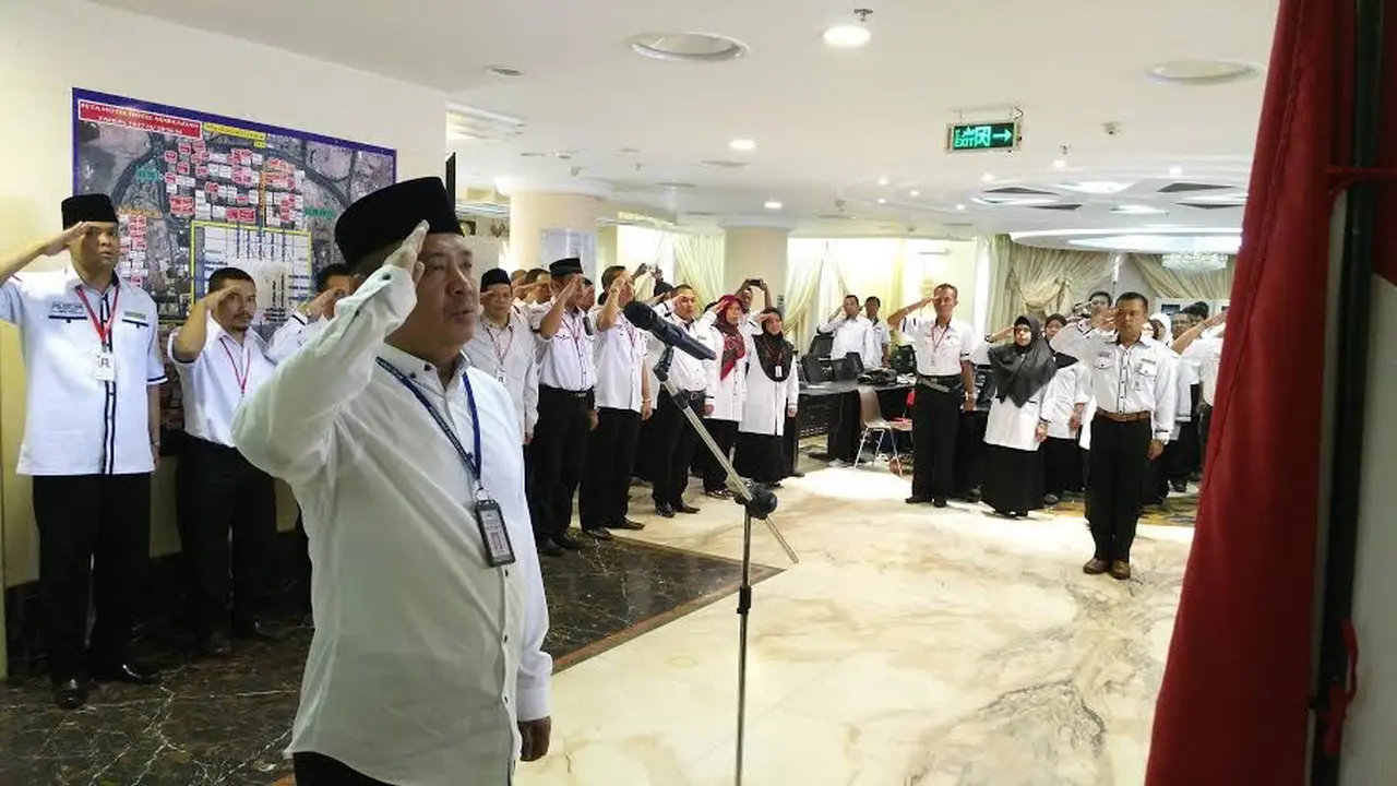 Upacara 17 Agustus di Madinah
