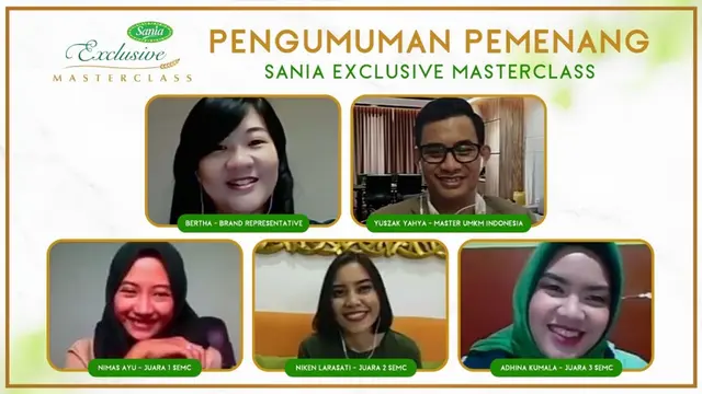 3 Pelaku Usaha Rumahan Raih Modal Usaha Puluhan Juta Rupiah di Program Masterclass