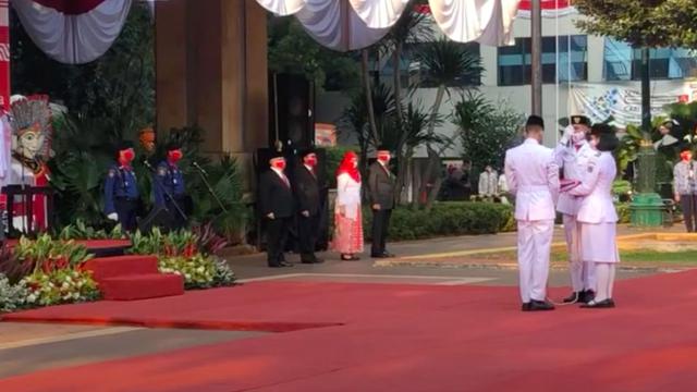 Upacara HUT RI balai Kota