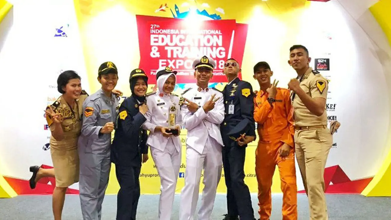 BPSDM Perhubungan Raih Juara 2 Stand Terfavorit di Indonesia Education & Training Expo 2018