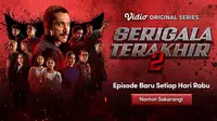 Serigala Terakhir Season 2 sudah tayang dengan tiga episode pada Rabu, (17/8/2022). (Dok. Vidio)