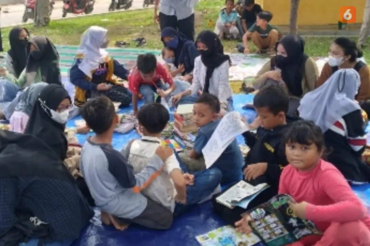 Komunitas Literasi Remaja Tambun Selatan (Liputan6.com)