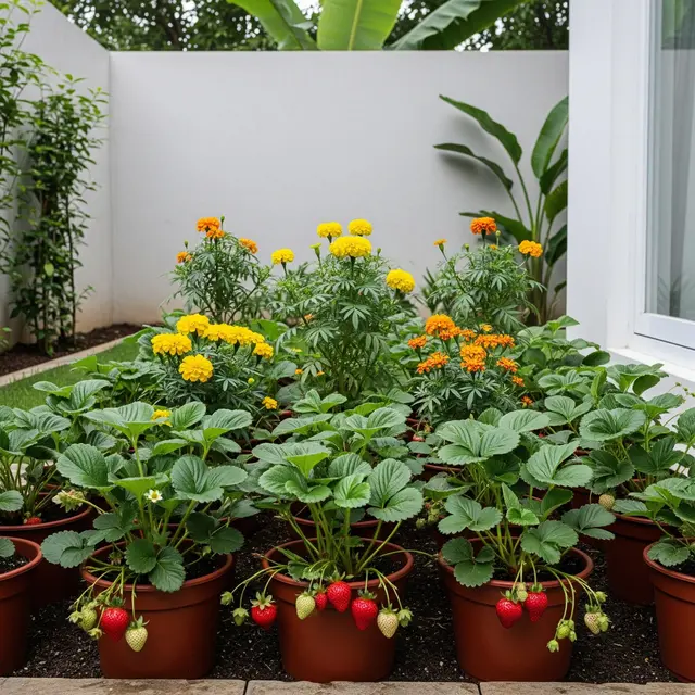 9 Ide Edible Garden Menyatu dengan Taman Bunga Biar Cantik dan Bisa Dimakan