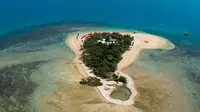 Isle aux Canards, bisa ditempuh selama lima menit dengan perahu taksi dari l'Anse Vata di selatan Noumea di Pasifik selatan. (AFP File)