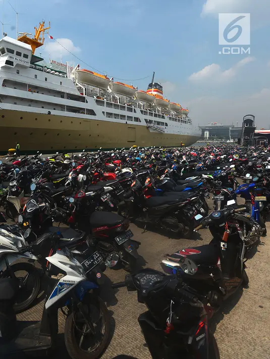 Ribuan Peserta Ikuti Mudik Gratis Kemenhub dengan Kapal Laut